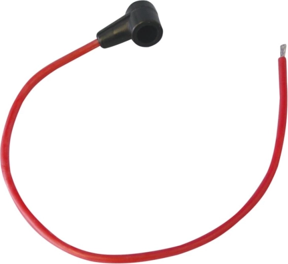 Jamara connecting cable for glow plug with rubber protective cap