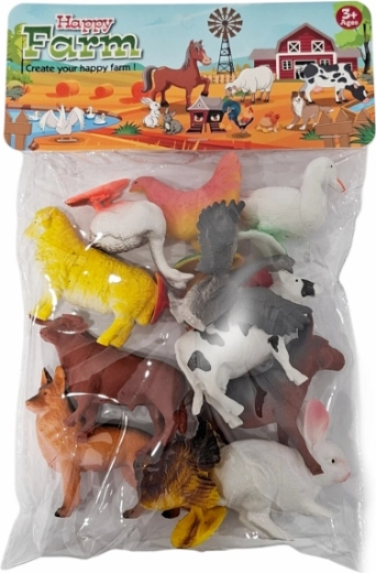 Farmske životinje – set od 12 figurica domaćih životinja