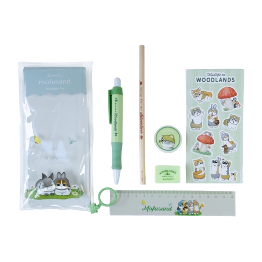 Mofusand small school creative set Woodlands