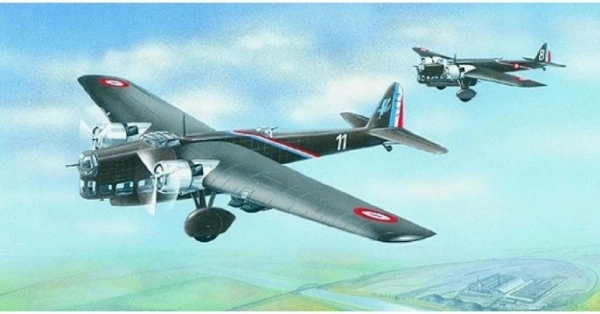 Model Amiot 143 u mjerilu 1:72