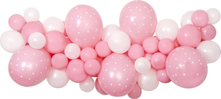 Gemar DIY balloon garland kit baby pink