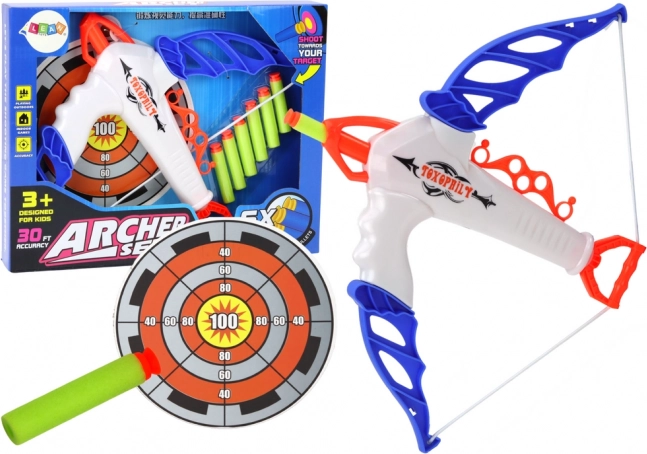 Luk s metom za pjenaste strijele s vakuumskim čepom, 6 kom