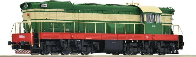 Roco dizelska lokomotiva T 669.0107 ČSD Čmelák digitalna sa zvukom