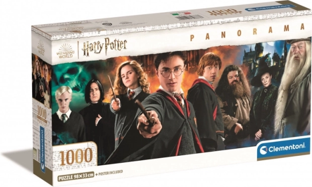 Puzzle 1000 dijelova Panorama Compact Harry Potter
