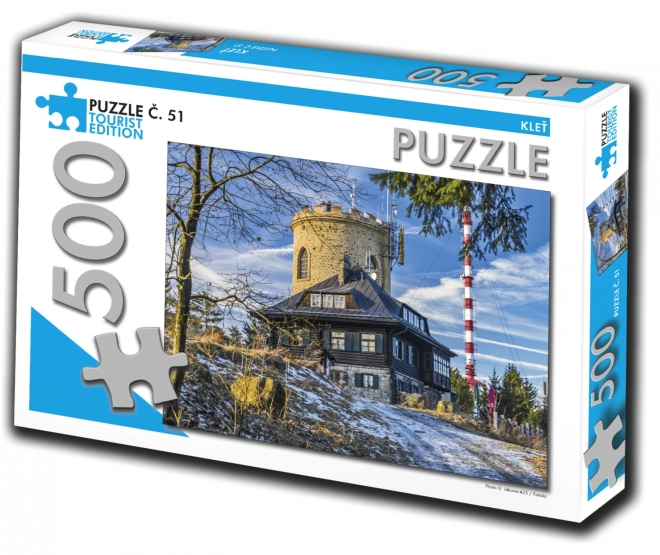 Puzzle Tourist Edition Kleť 500 dijelova