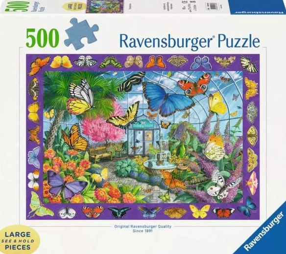 Ravensburger slagalica Paviljon leptira XXL 500 dijelova