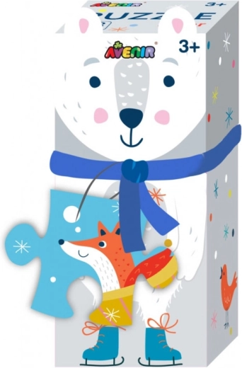 Puzzle od 28 dijelova – polarni medvjed