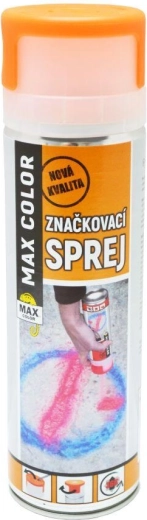 Označavajući sprej MAX COLOR 500 ml – fluorescentna narančasta