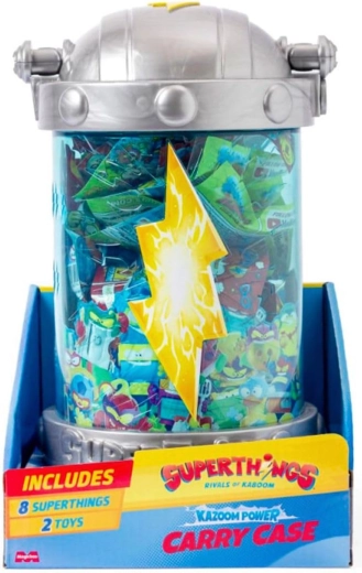 SuperThings Kazoom Power prijenosna kutija za figurice + 8 iznenađenja