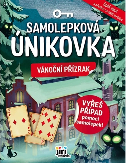 Naljepni escape set Božićni duh
