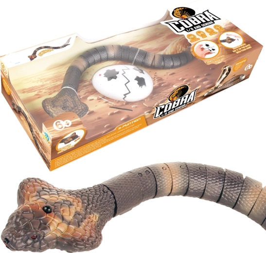 RC zmija Kobra sa svijetlećim očima i biomimikrijom