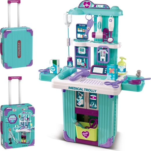 2u1 kofer i dječja ordinacija s priborom