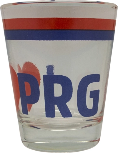 Lutka Prag srce staklena