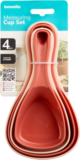 Bewello Plastic Measuring Cup Set