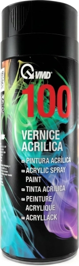 Acrylic enamel spray paint for metal, plastic and wood, 400 ml, matte white