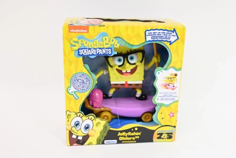 SpongeBob SquarePants figurica na skateboardu s meduzom