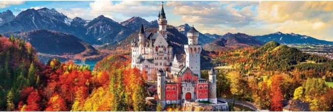 Panoramske puzzle dvorac Neuschwanstein, Njemačka 1000 dijelova