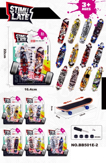 Set od dvije fingerboarde