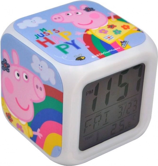 Digitalni sat s budilicom Peppa Pig PP17073 KiDS Licensing