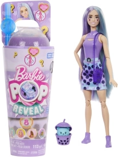 Barbie Pop Reveal Bubble Tea lutka – taro mlijeko