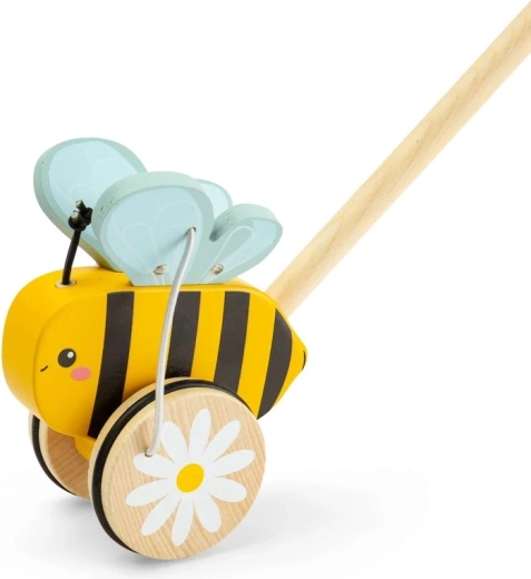 Bigjigs Toys drvena guralica pčelica