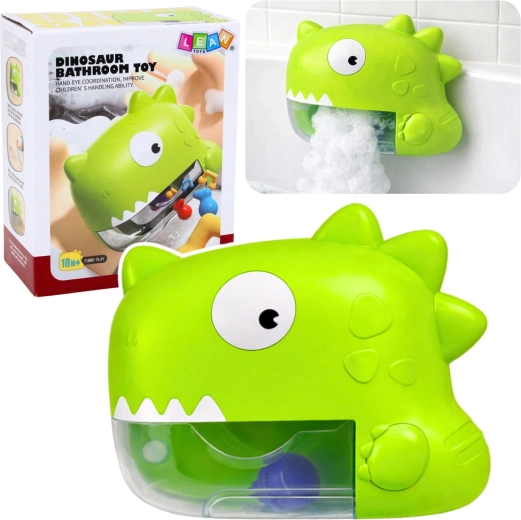 dječja kupaonska igračka dinosaurus – proizvođač pjene, zeleni