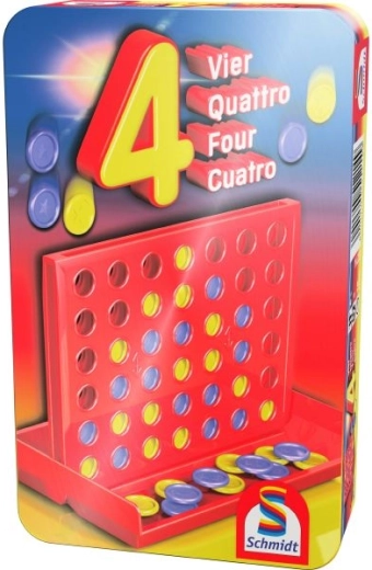 Schmidt Spiele Četiri u nizu u metalnoj kutijici