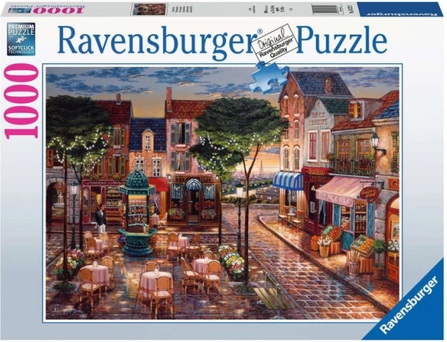 Puzzle 2D 1000 dijelova – Pariž naslikana RAVENSBURGER