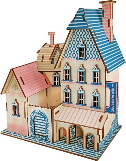 Woodcraft drvene 3D puzzle vila