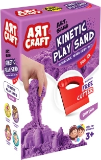 Art Craft purple kinetic sand 500 g