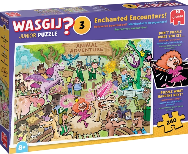 Jumbo Wasgij Junior 3: čarobni susret – puzzle 240 dijelova