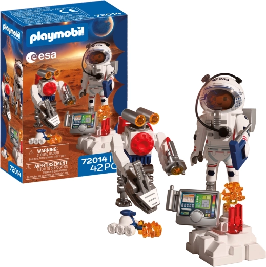 Playmobil ESA astronaut i robot s kompletom dodataka, 42 dijela