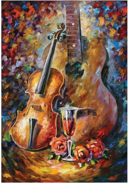 Puzzle Gitara i Violina 500 komada