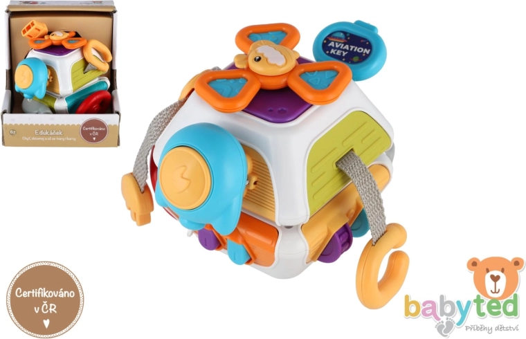 edukativna kocka za bebe 11 × 12 cm