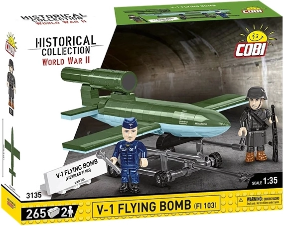 Cobi WWII V-1 leteća bomba FI 103 građevni set 1:35 (265 dijelova)