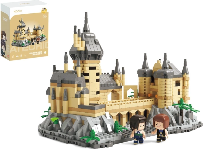 Mini građevinski set KOCO Čarobni dvorac