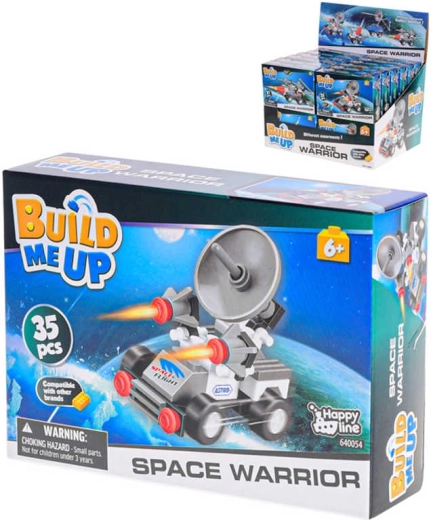 BuildMeUP construction set space warrior 30–35 pieces (4 variants) - 1 piece