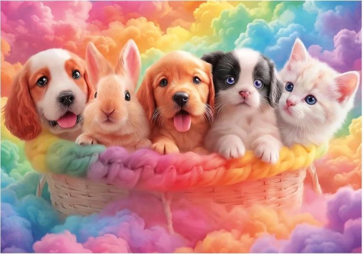 Educa puzzle Prijatelji iz košarice 300 dijelova