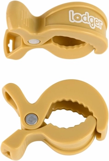 LODGER Swaddle clip – kopče za povijanje, 2 kom, honey
