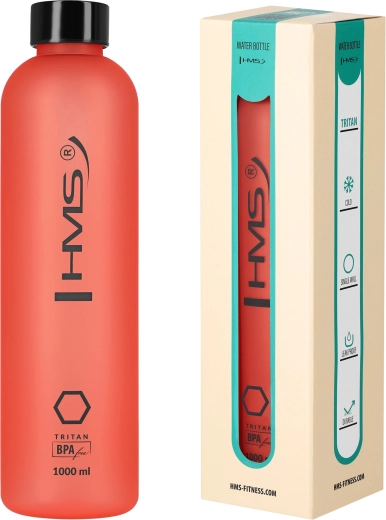 Tritanska boca za piće HMS Fitness NCD61 1 l crvena