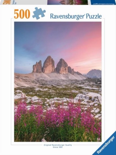 Ravensburger slagalica Dolomiti Tre Cime di Lavaredo 500 dijelova