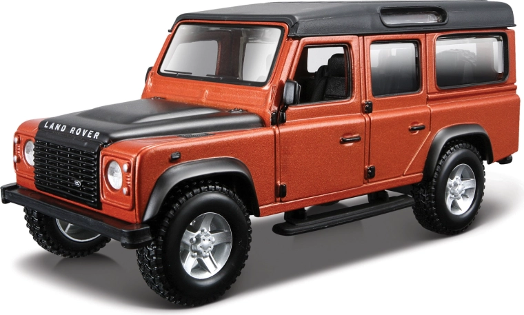 Bburago Land Rover Defender 110 narančasta metalik 1:32