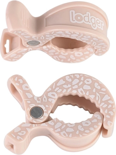 Lodger kopče za povijanje swaddle clip blush dot (2 kom)