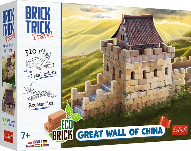 TREFL Brick Trick Travel – Kineski zid, 310 dijelova