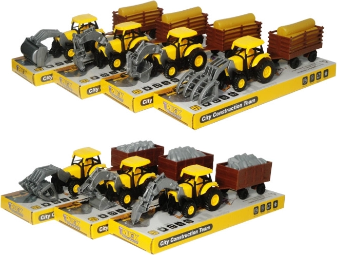 Traktor s prikolicom – građevinski stroj za djecu