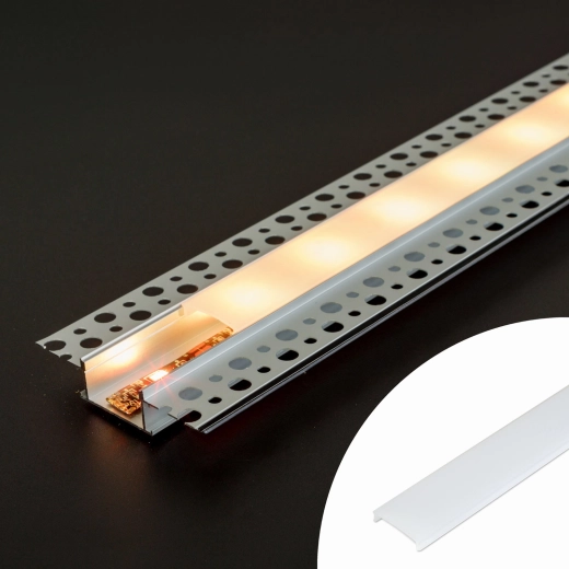 Opal cover for aluminium LED profile 1000 mm