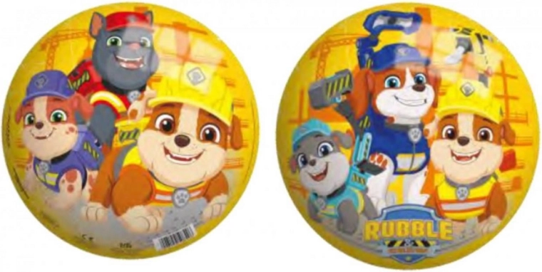 Dječja lopta 9" PAW PATROL Rubble – šarena