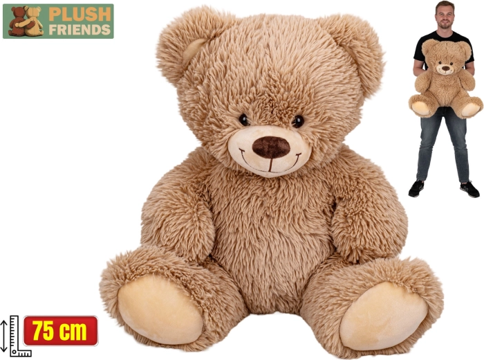 Plišani medvjedić bež 75 cm Plush Friends