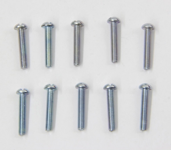 M3 × 16 mm Pan Head Screws, 10 Pieces