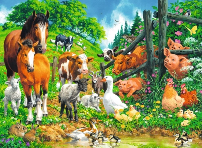 Ravensburger Puzzle Životinje XXL 100 dijelova
